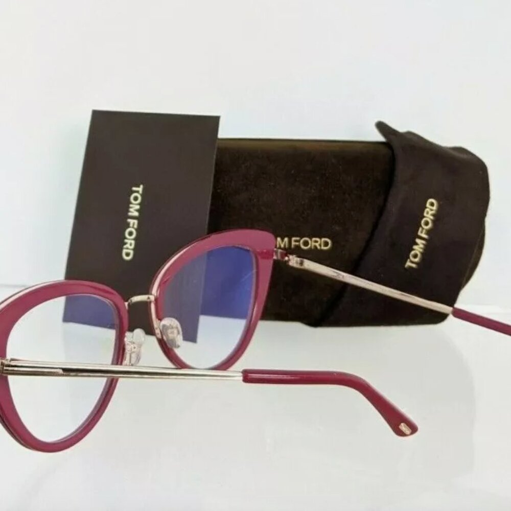 Tom Ford Red Authentic 53mm Eyeglasses - Picture 5 of 5